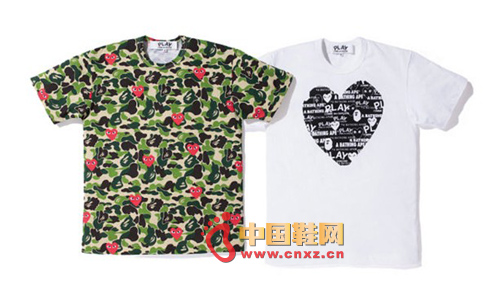 A Bathing Ape x Comme des Garcons PLAYƷȿ